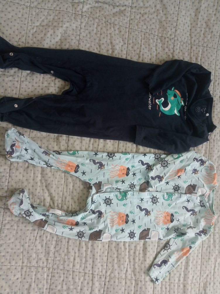 Бебешки пижами/ ромпъри размер 80
