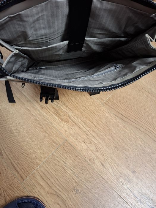 Rucsac laptop Vinga, 17 inch, Poliester, Gri, 36x14.5x39 cm