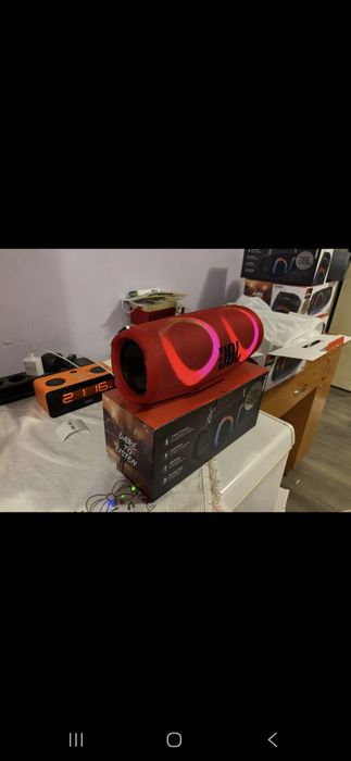 Boxa portabila JBL Xtreme 2, IPX7, black, red, green