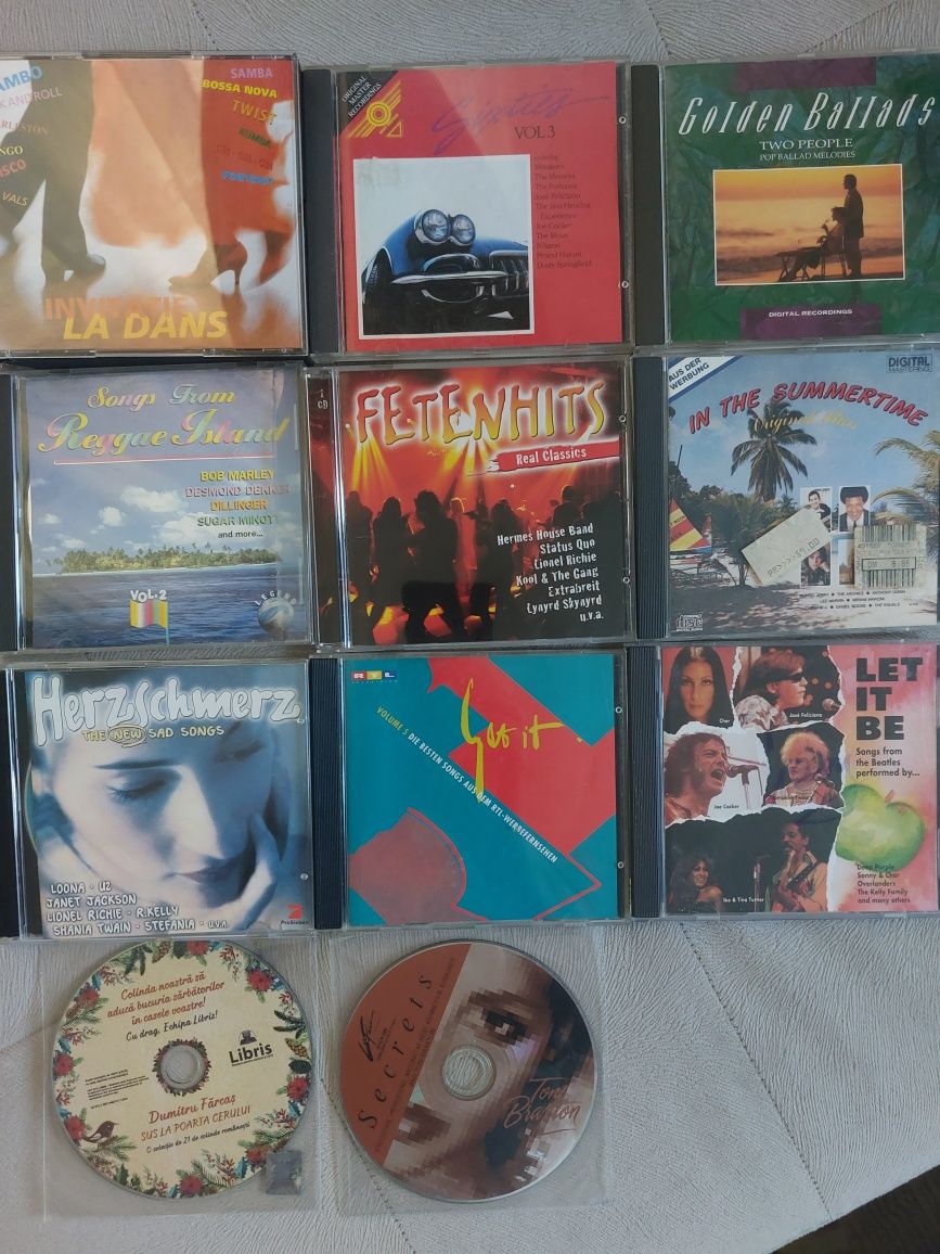 Lot de cd- uri , Tony Christie,  Bonnie tyler,  mika, the nolans,etc