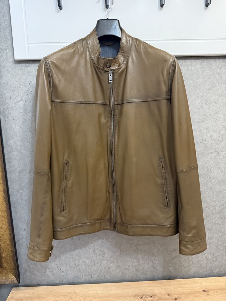 Кожено яке Massimo Dutti