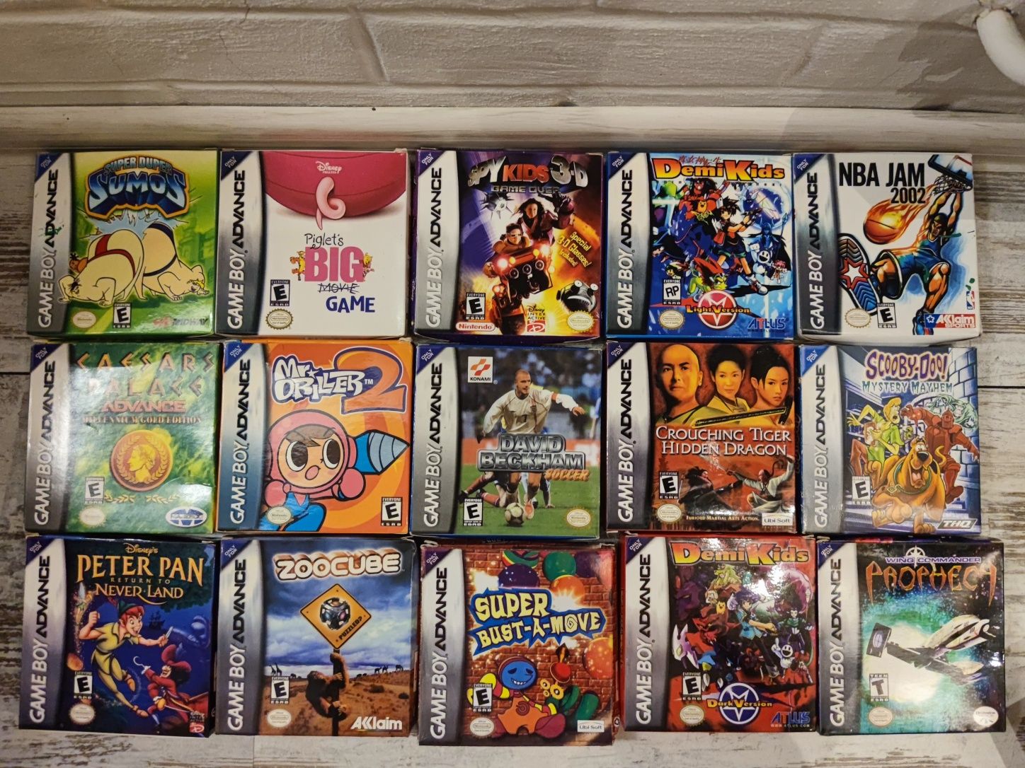Gameboy Advance игри