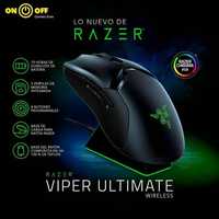 СКИДКА! RAZER VIPER Ultimate Black DPI 20K мышка/мышь + mouse dock