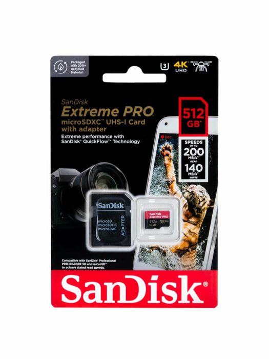 SanDisk 512GB Optim narxda