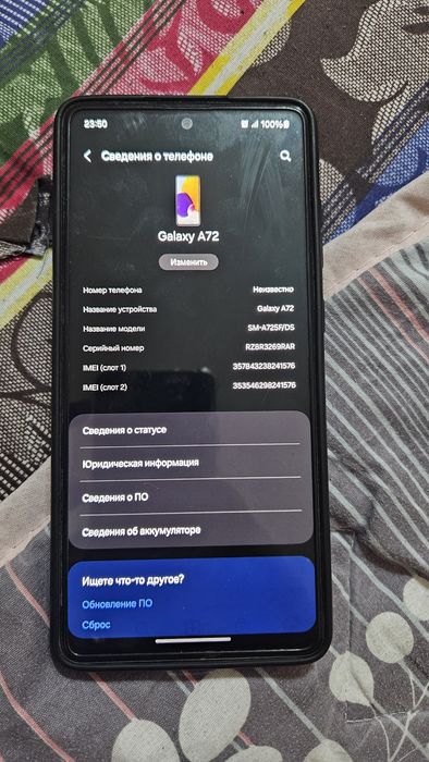 Samsung galaxy a72 256gb
