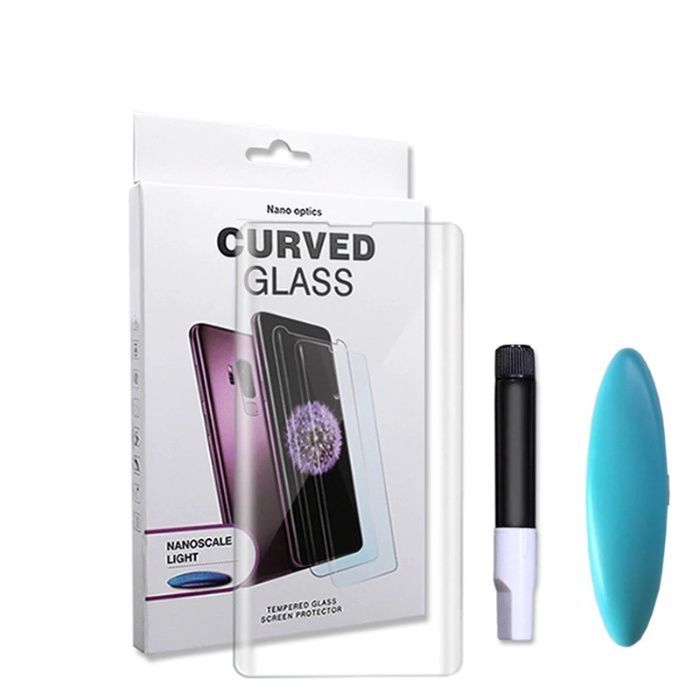 Folie sticla curbata UV Samsung Galaxy Note 10 / iPhone XS Max
