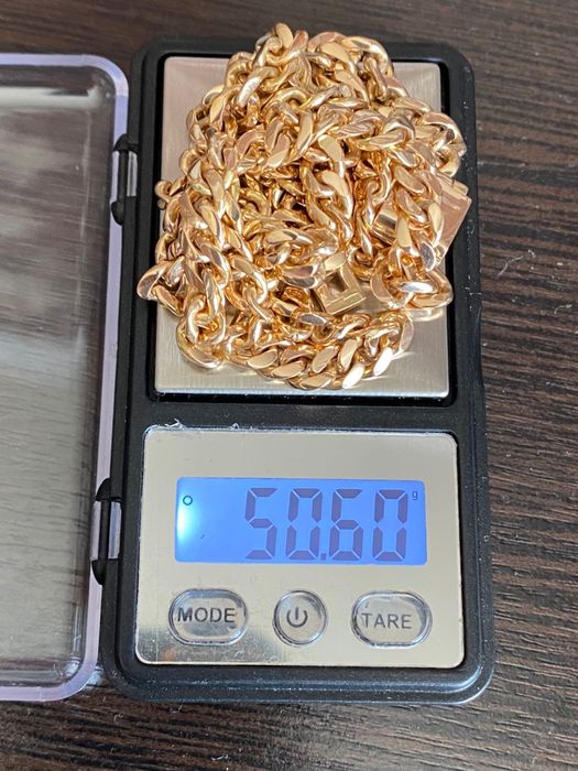 Продается мужская золотая цепь