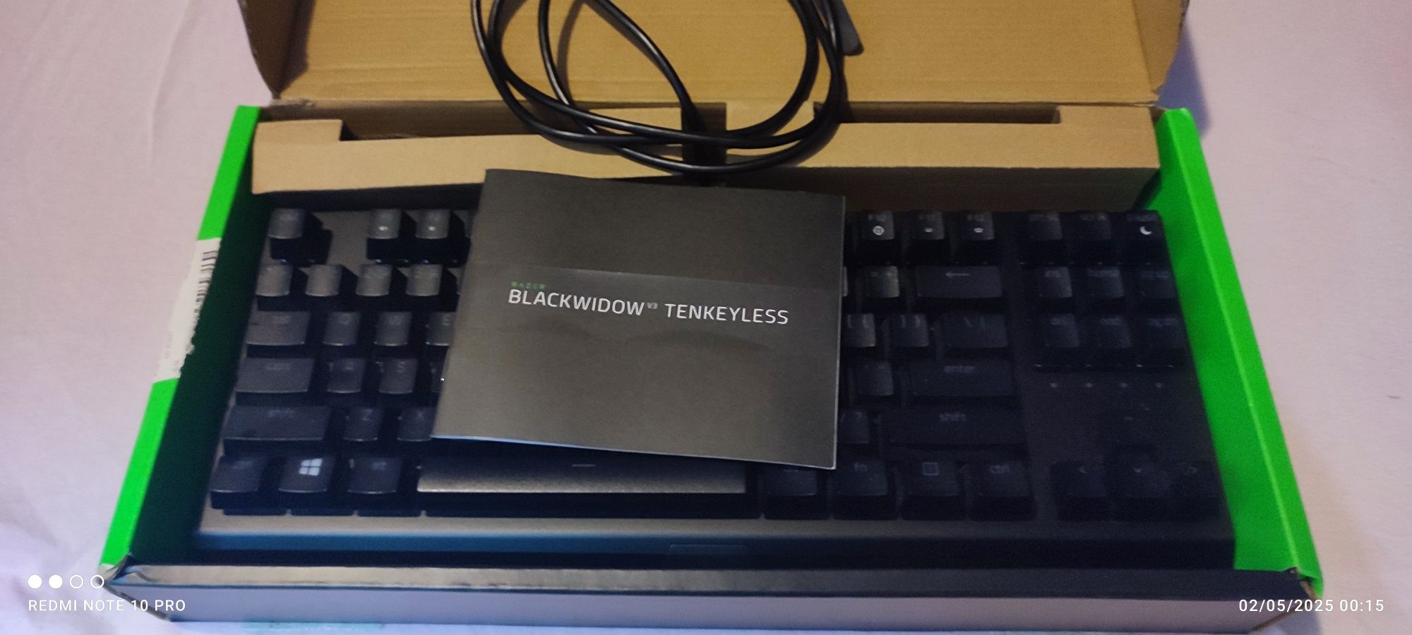 Клавиатура Razer Blakwidow Tenkeyless и пад