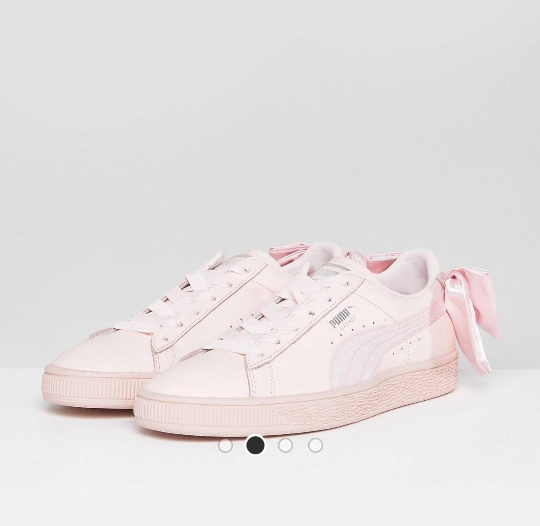 Puma bow pink 35.5 limited edition