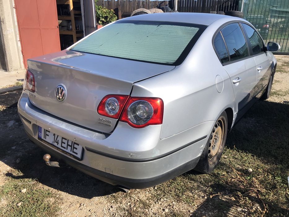 Evacuare dubla stanga drrapta fusta bara spate Vw Passat B6 retrofit