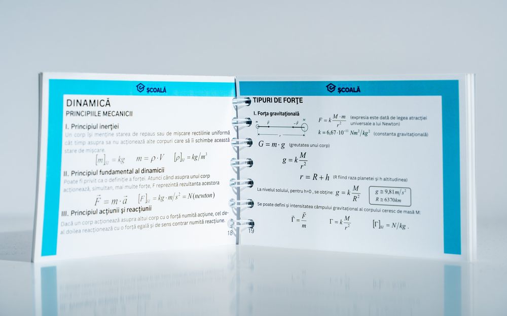 Culegere BAC Fizica – Flashcard Start in Scoala