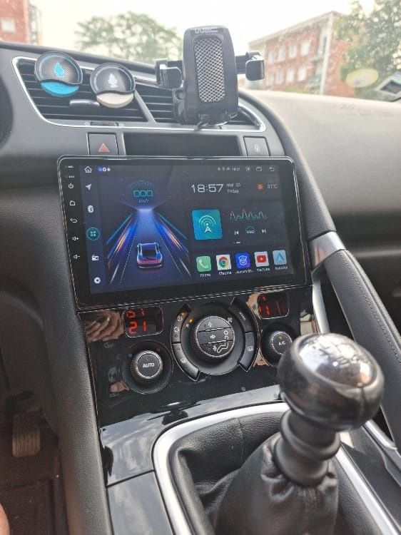 Navigatie Android Peugeot 3008 Waze YouTube GPS USB