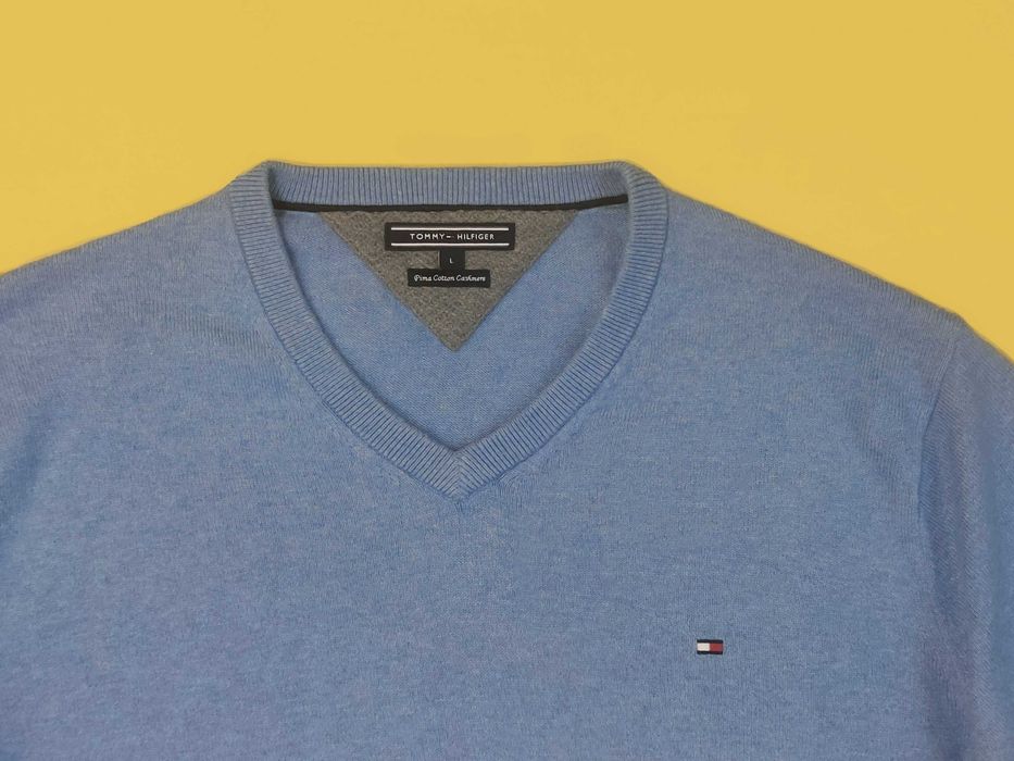Pulover Tommy Hilfiger - Cashmere Blue