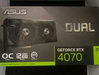 Placa video ASUS GeForce RTX 4070 DUAL OC 12GB GDDR6X 192-bit DLSS 3.0