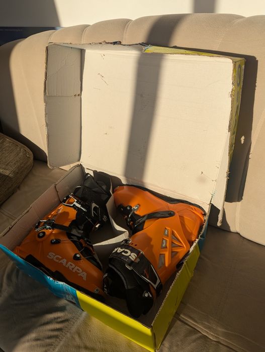 Clăpari schi ski de tura Scarpa Maestrele 29,5 noi