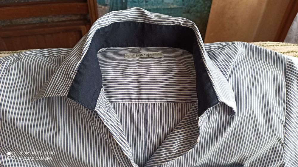 Мъжка риза с къс ръкав