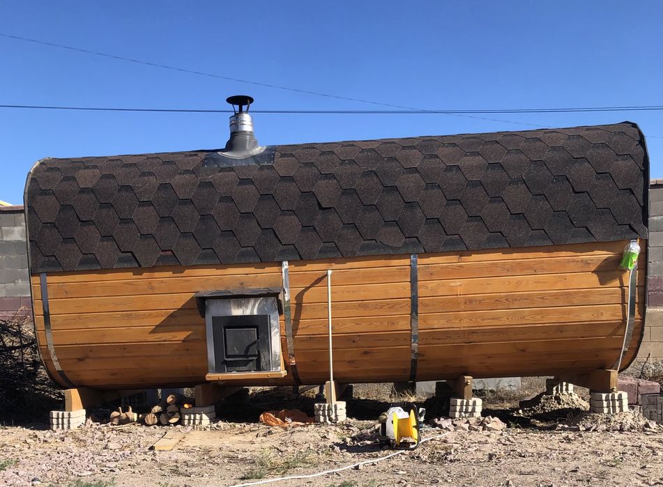 Баня деревянная 5 метровая