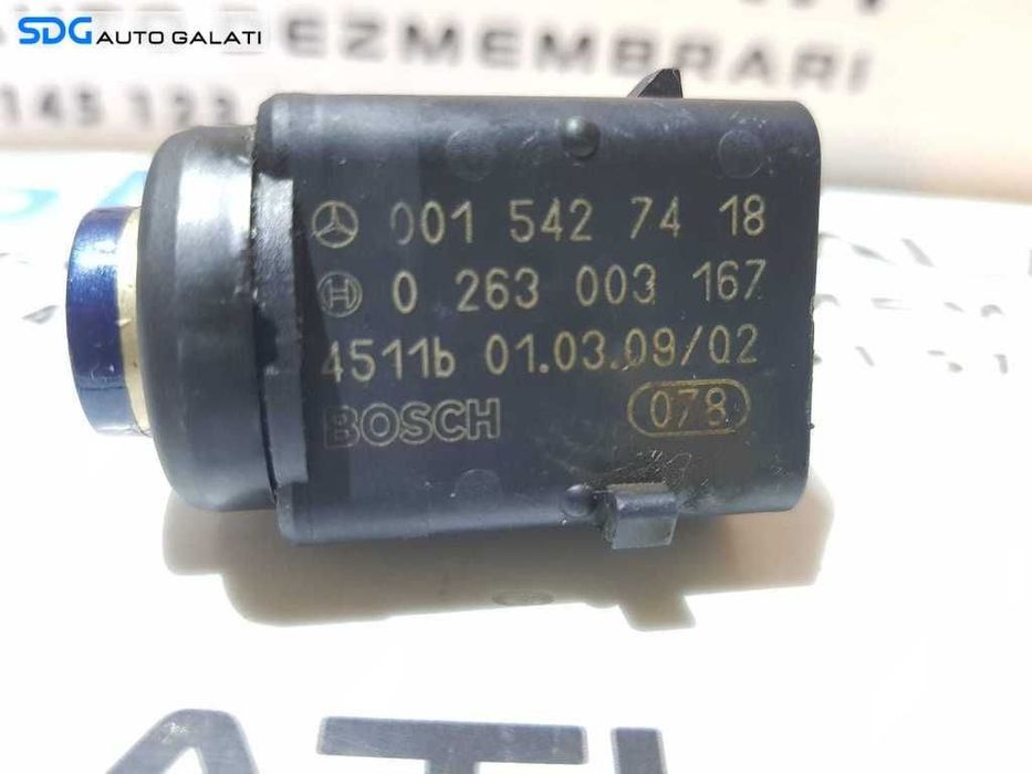 Senzor Senzori Parcare Fata Mercedes Benz W203 C Class Clasa C 2001 - 2007 Cod A0015427418