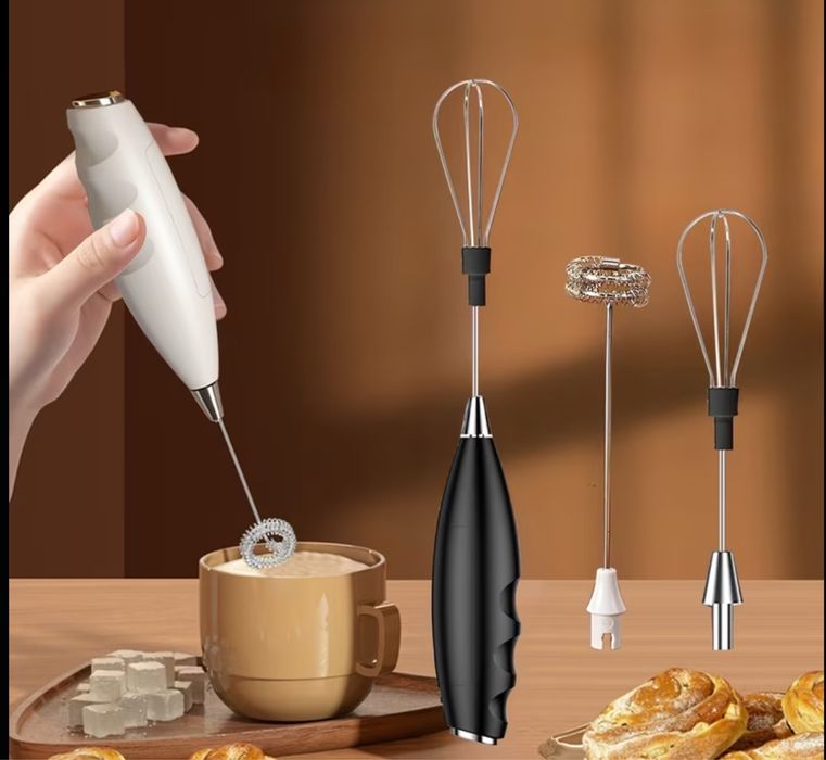 Электрический Венчик для кофе и яиц