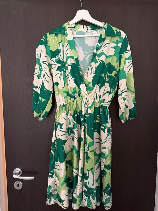 Rochie verde ocazie/ casual