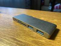 Hub adaptor multiport usb apple usb c