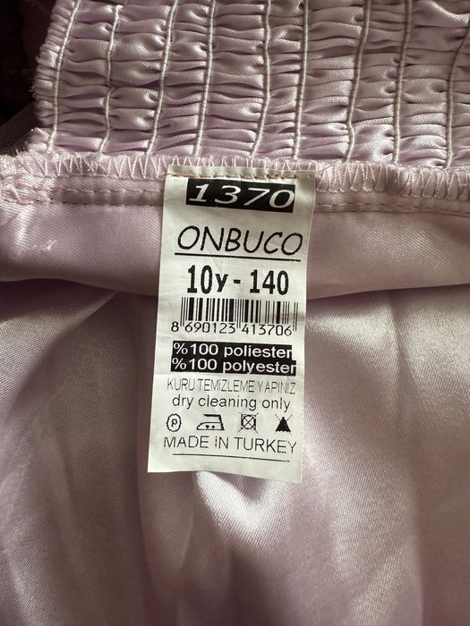 Rochie tip prințesă lila pentru fetițe 10 ani