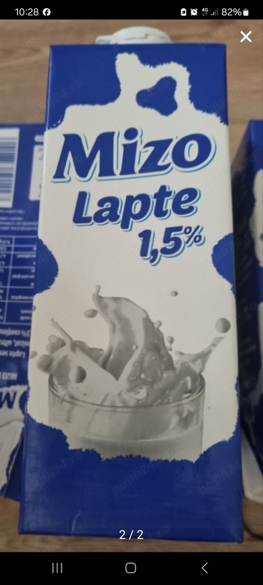 Vand lapte 1,5 la suta grăsime
