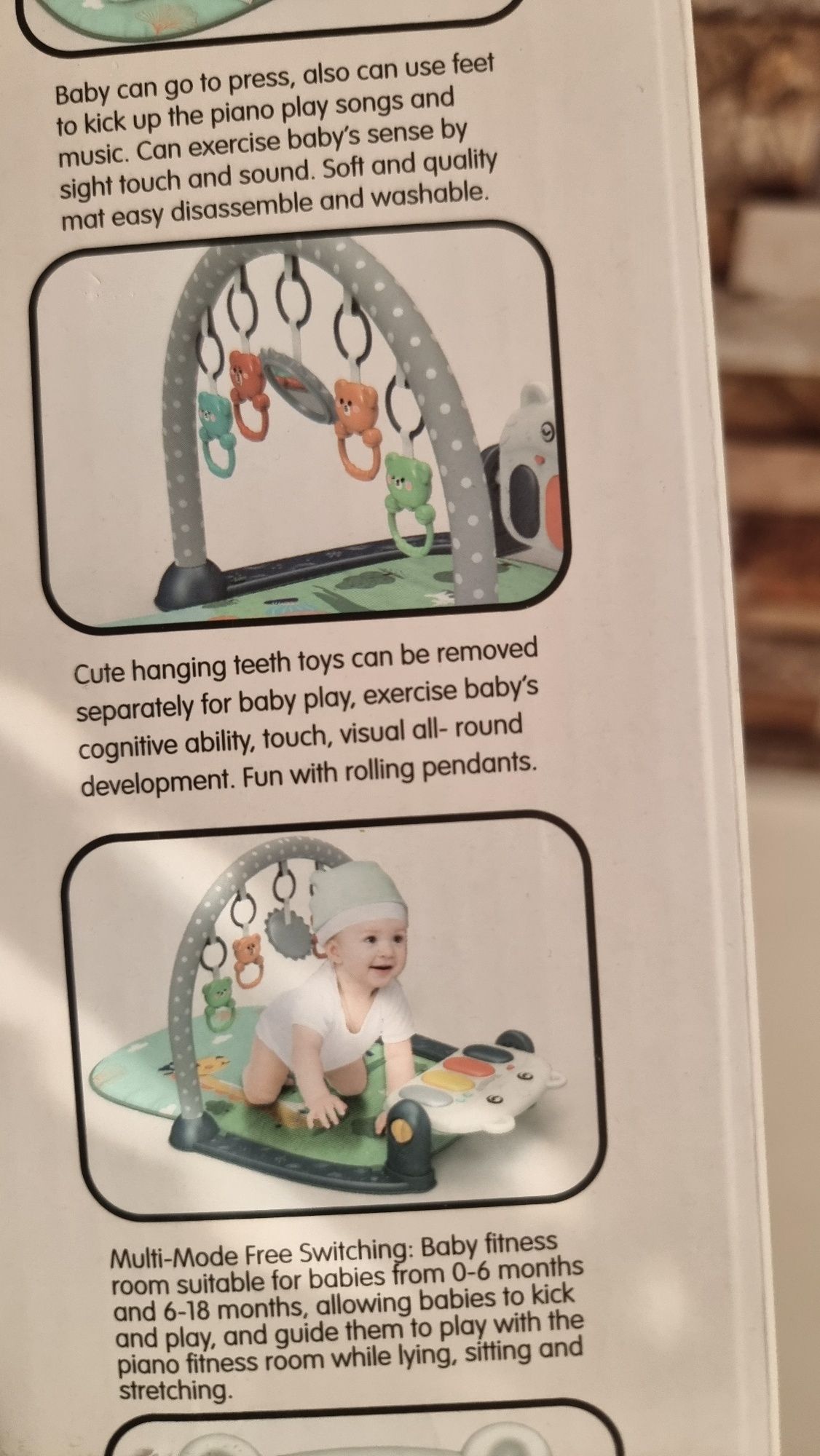 Muzikali pyaninali kovrik ochilmagan