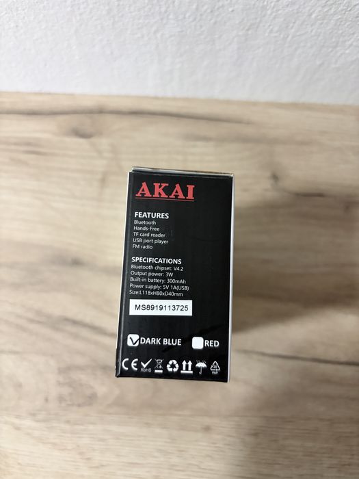 Boxa portabila Akai ABTS-MS89B