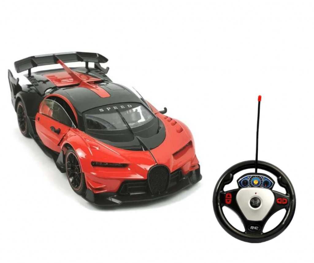 Детска кола Bugatti с дистанционно и отварящи се врати