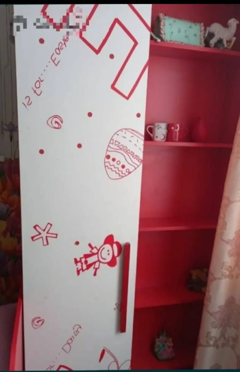 Шкаф для девочек(Алфавит)
