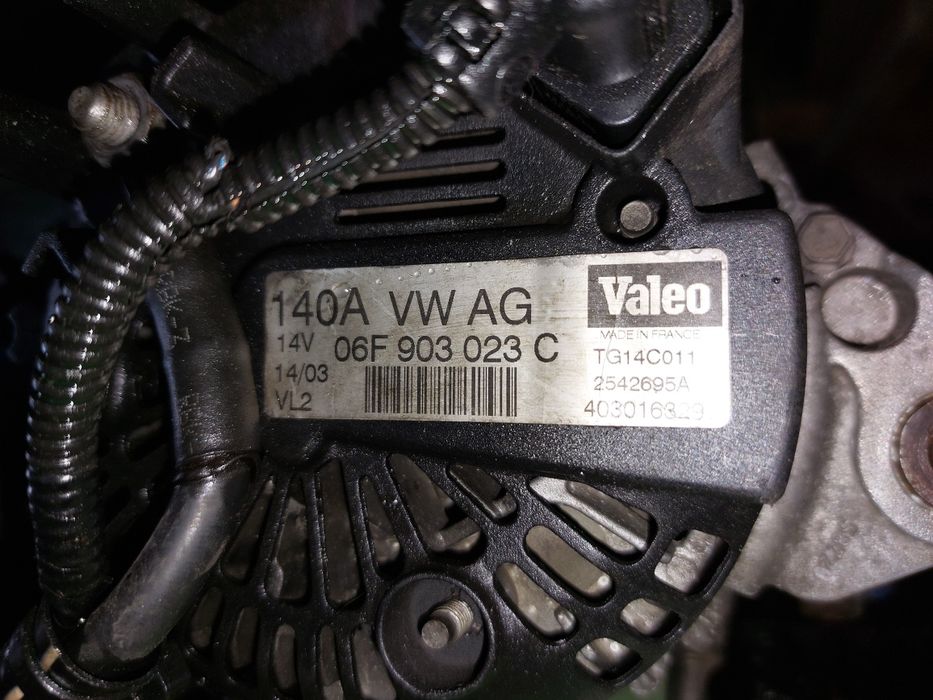 Алтернатор Ауди А3 8P 2.0 FSI