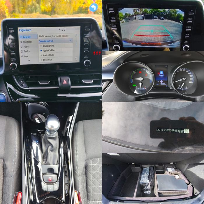 Toyota CHR 2021 2.0 Hybrid Senzori Jante Cameră