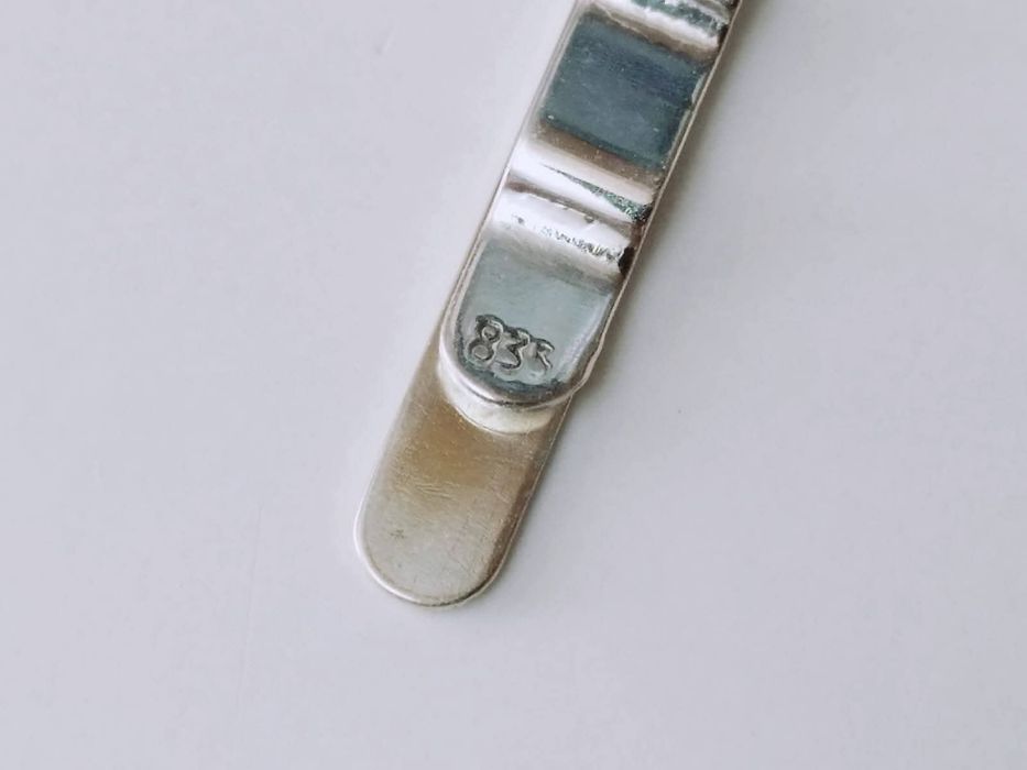 Ac de cravata din argint de 835