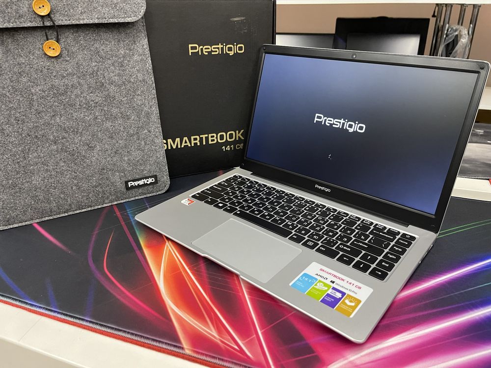 Ноутбук Prestigio-AMD A4-9120e/4GB/SSD-128GB/Radeon Graphics