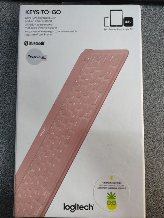 Беспроводная клавиатура Logitech для iPad, Macbook, iPhone