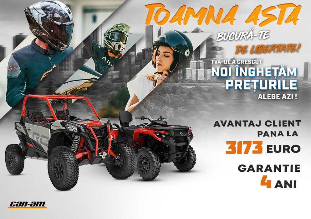 ATV / SXS Can-Am (Finantare flexibila)