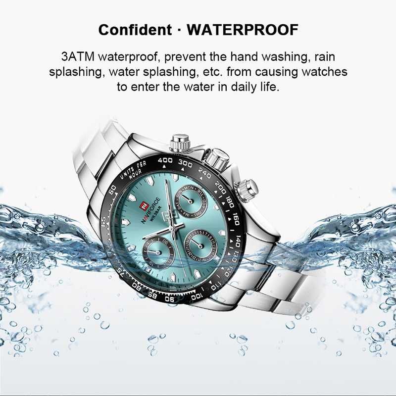 Мъжки часовник Curren Chronograph, Неръждаема стомана, Водоустойчив