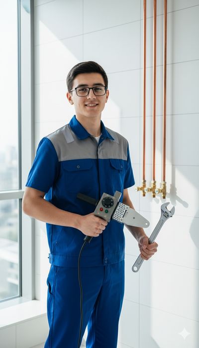 Biz kuchli va tajribali santexniklarmiz.