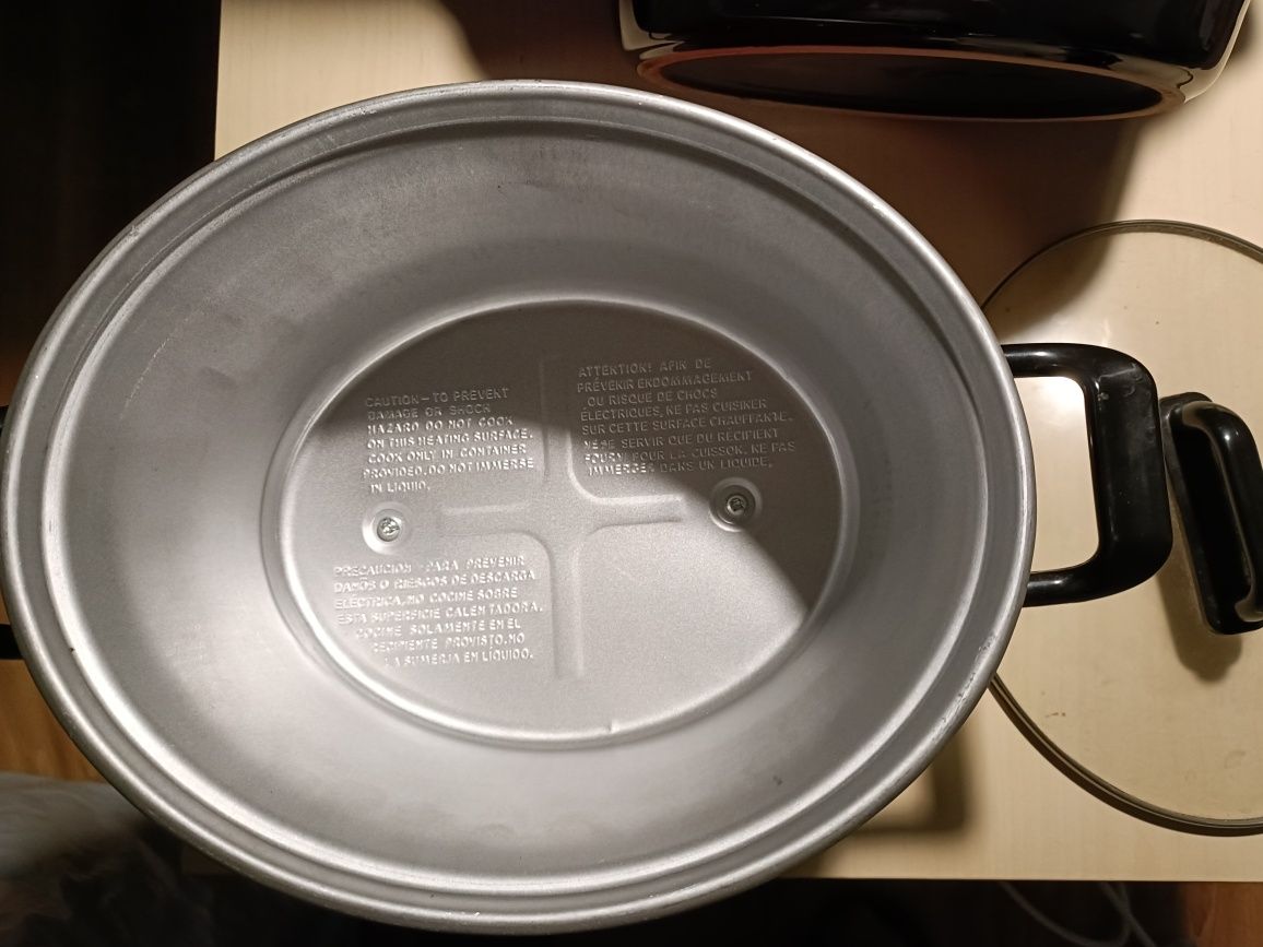 POMANA!!-Slow-Cooker Crock-Pot-Oala Minune,NOUA=3,5 l,Vas ceramic-LUX