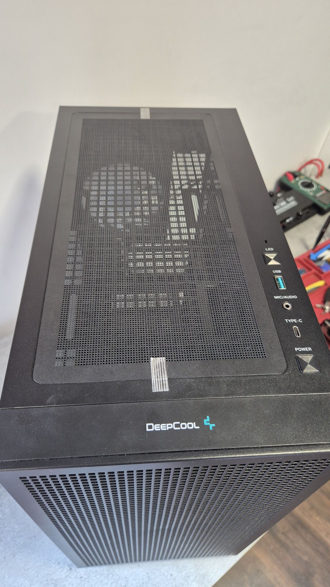 Кутия DeepCool CH360 Digital Black w/ 3 ARGB Fan's / ГАРАНЦИОННА