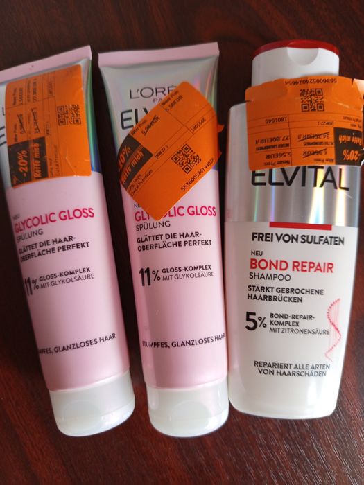 L'Oreal șampon și balsam