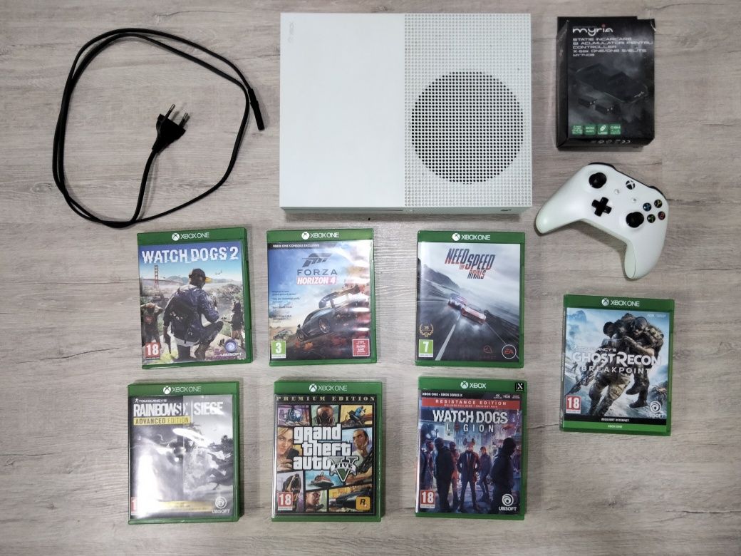 Xbox One S + 7 jocuri