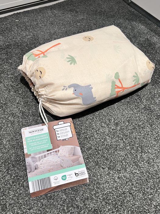 Lenjerie de pat bumbac 100% pentru copii Novitesse