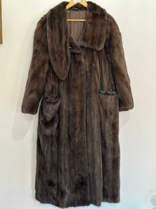 Geaca din Blana Naturala de Bizon, Marimea XL-XXL -A-