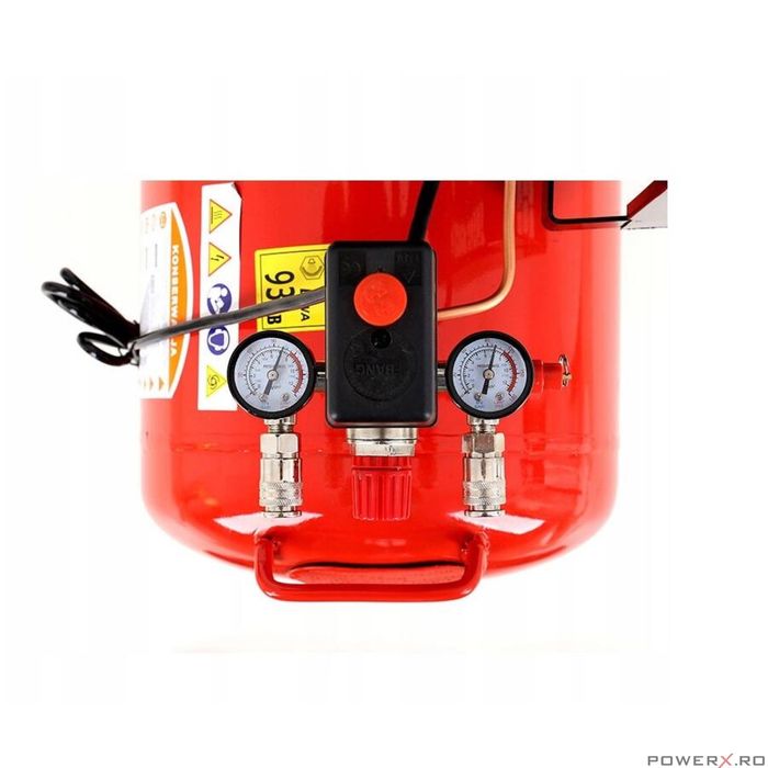 Compresor 100 litri, 2 pistoane pe ulei, 220V, 480 l/min, motor