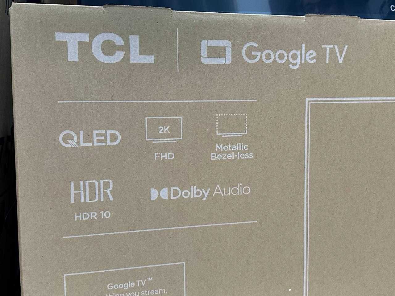 Телевизор TCL 32\43 QLED 4K Smart Google TV бонус кранштейн + доставка
