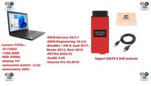 Lenovo T470s +VNCI Vas6154 + SSD256Gb ,ODIS 24.3.1 + Elsa PETKA Haynes