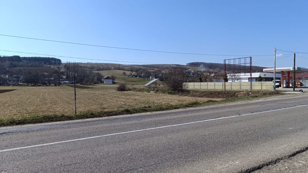 Teren Bodești intravilan la DN lângă peco Elcora 4589 mp