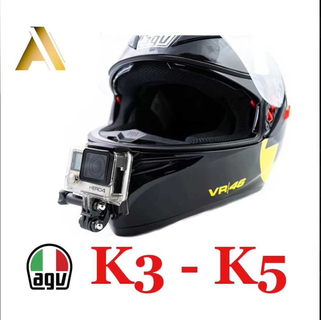 Suport Camera GoPro Casca Moto AGV K3 – AGV K5